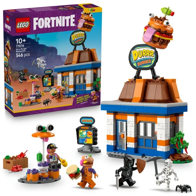 LEGO Fortnite, Restaurantul Durrr Burger, 77076