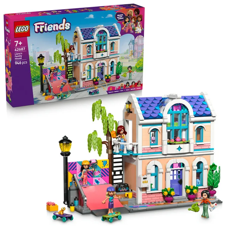 LEGO Friends, Casa familiei lui Liann, 42687