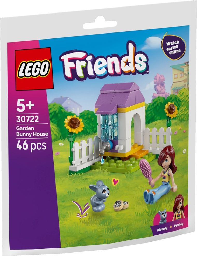 LEGO Friends, Casuta pentru iepurasi in gradina, 30722