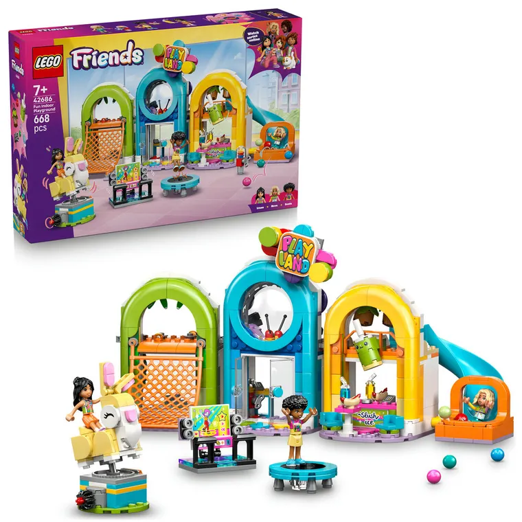 LEGO Friends, Loc de joaca la interior, 42686