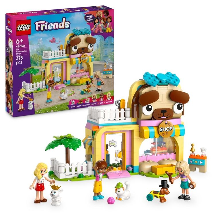 LEGO Friends, Magazin de accesorii pentru animale de companie, 42650