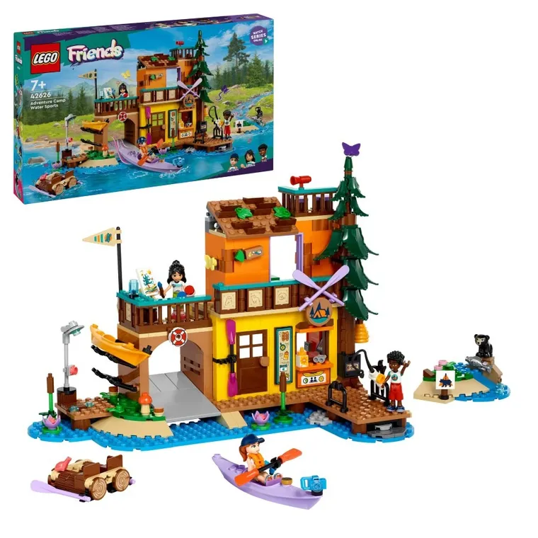 LEGO Friends, Sporturi nautice in tabara de aventuri, 42626