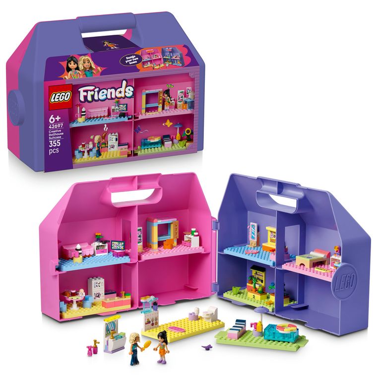 LEGO Friends, Valiza-casuta de papusi creativa, 42697