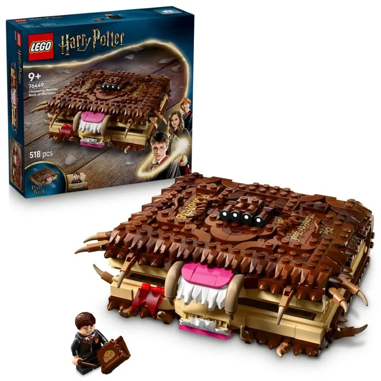 LEGO Harry Potter TM, Cartea monstrilor Colti de monstru, 76449
