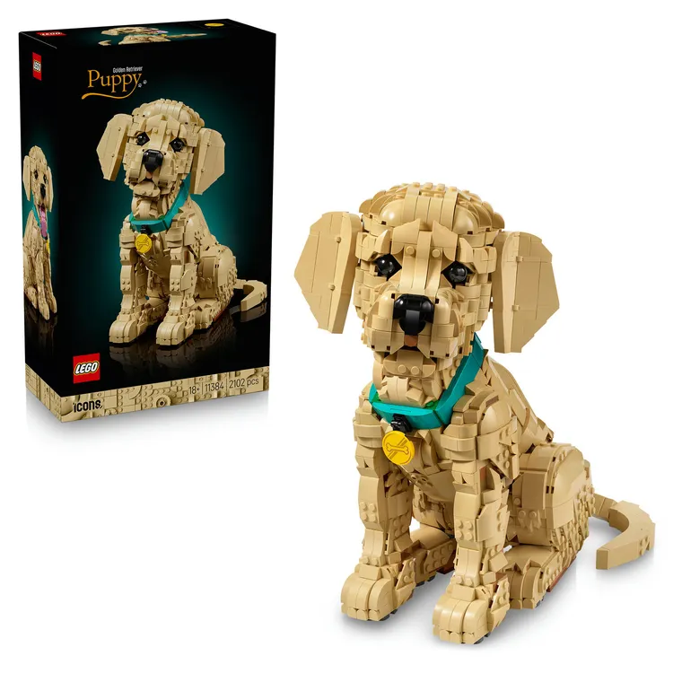 LEGO Icons, Catelus Golden Retriever, 11384