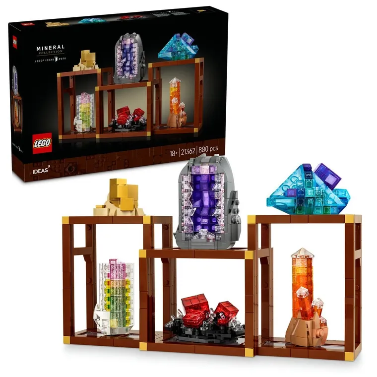 LEGO Ideas, Colectia minerala, 21362