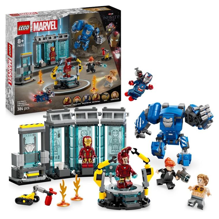 LEGO Marvel, Laboratorul lui Iron Man: Sala armurilor, 76315