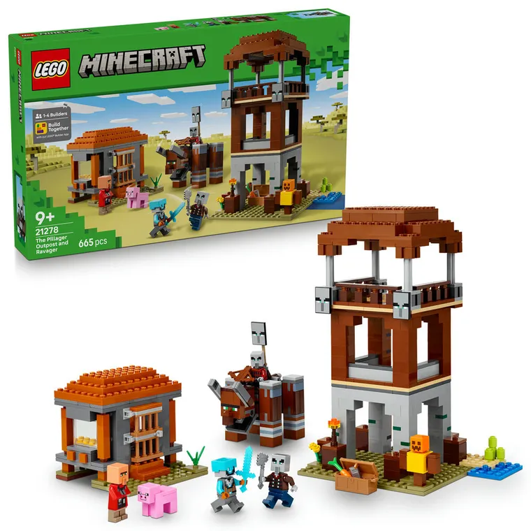 LEGO Minecraft, Avanpostul Jefuitorului si Distrugator, 21278