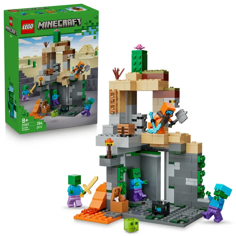 LEGO Minecraft, Temnita cu zombi, 21587