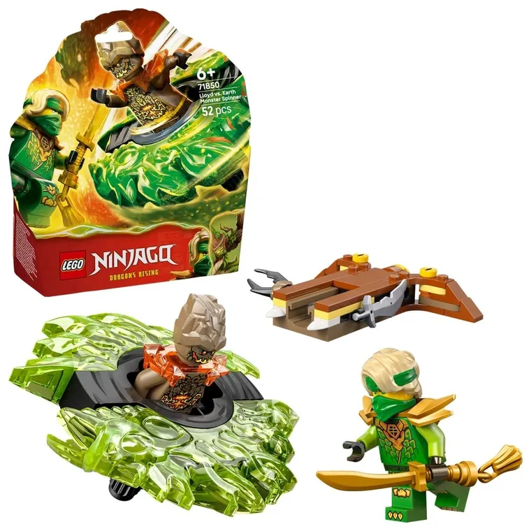 LEGO NINJAGO, Lloyd vs Spinnerul monstru de pamant, 71850