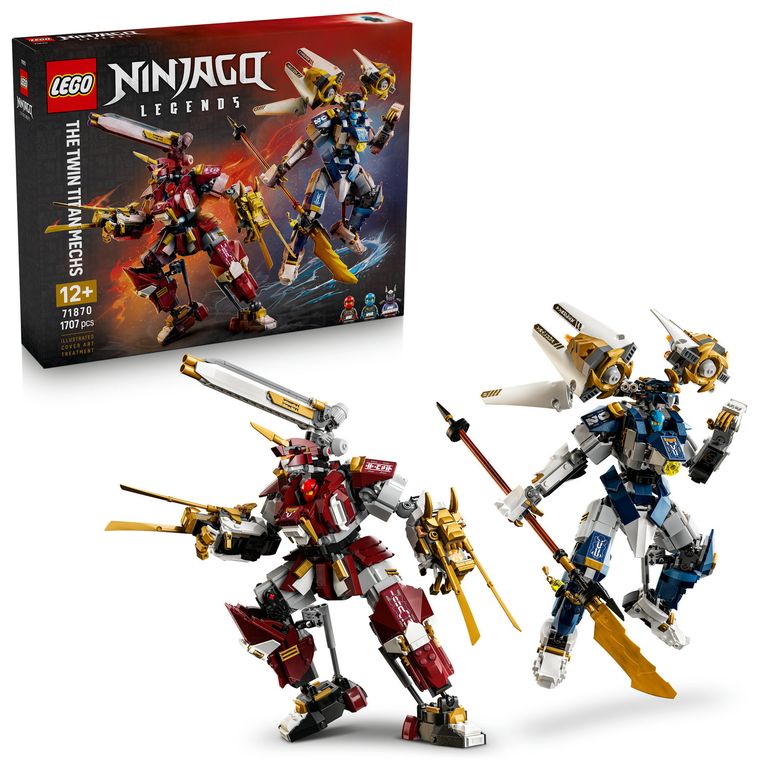 LEGO NINJAGO, Robotii Titan gemeni, 71870