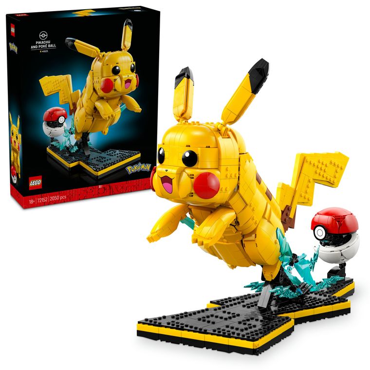 LEGO Pokémon, Pikachu si Poké Ball, 72152