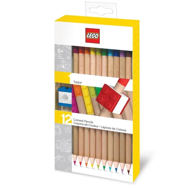 LEGO, set de creioane, 12 buc.