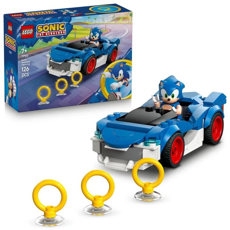LEGO Sonic, Sonic: Speedster Lightning, 77117