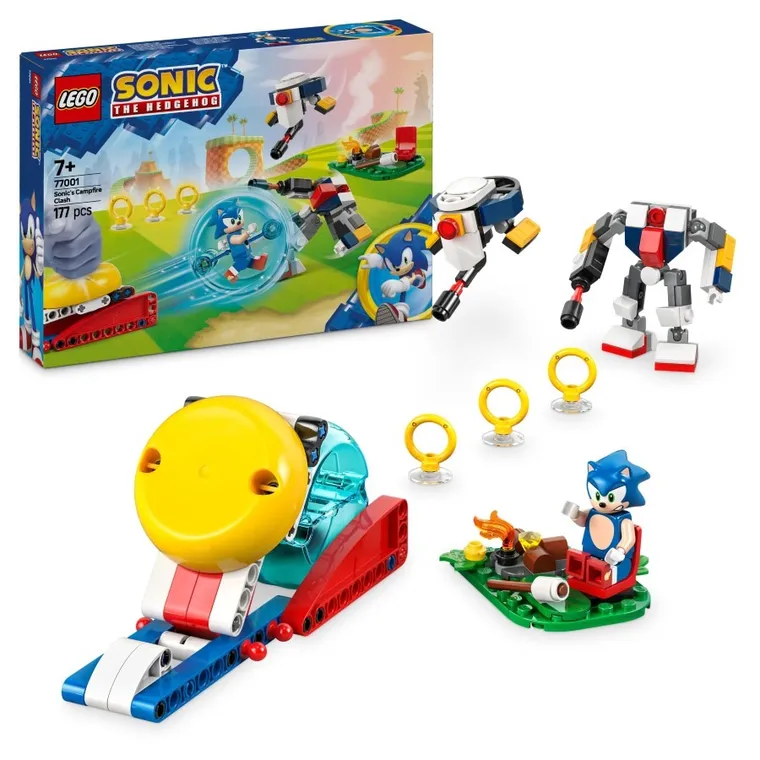 LEGO Sonic The Hedgehog, Infruntare la focul de tabara al lui Sonic, 77001