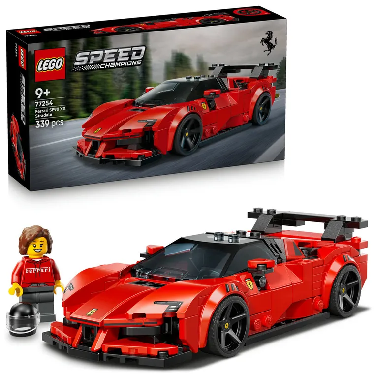LEGO Speed Champions, Masina de sport Ferrari SF90 XX Stradale, 77254