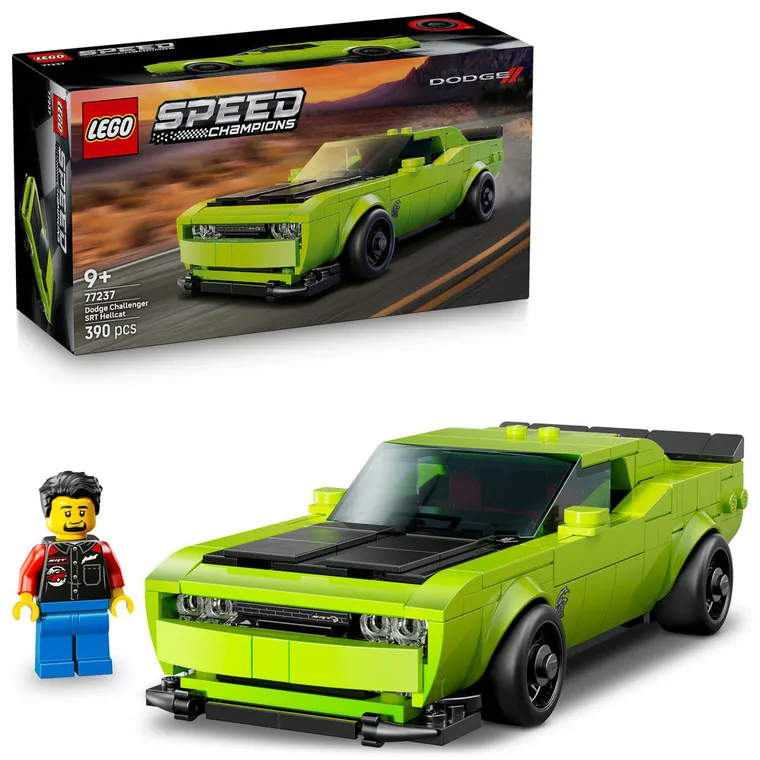 LEGO Speed Champions, Masina sport Dodge Challenger SRT Hellcat, 77237