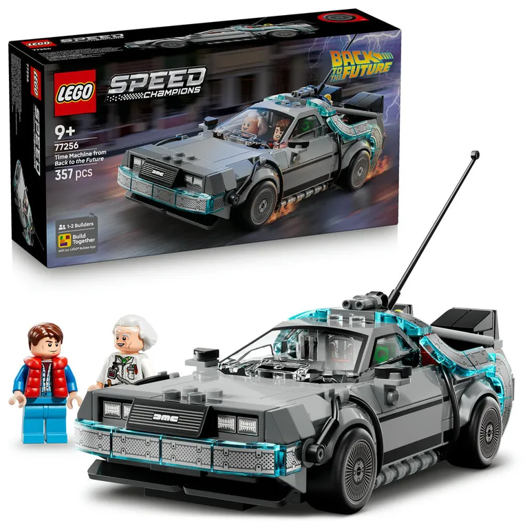 LEGO Speed Champions, Masina timpului din Inapoi in viitor, 77256