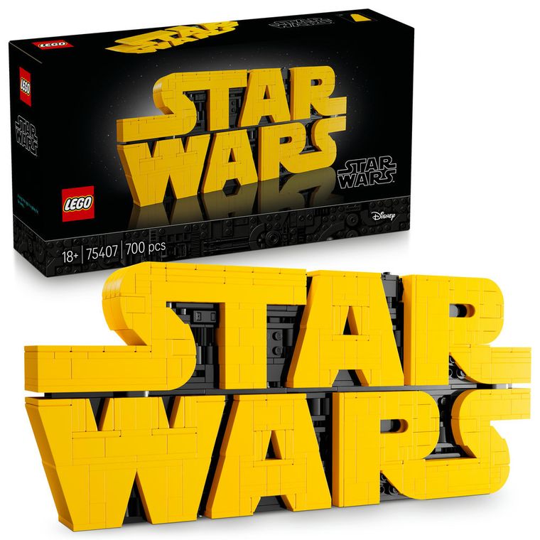 LEGO Star Wars, Logoul Star Wars din caramizi, 75407