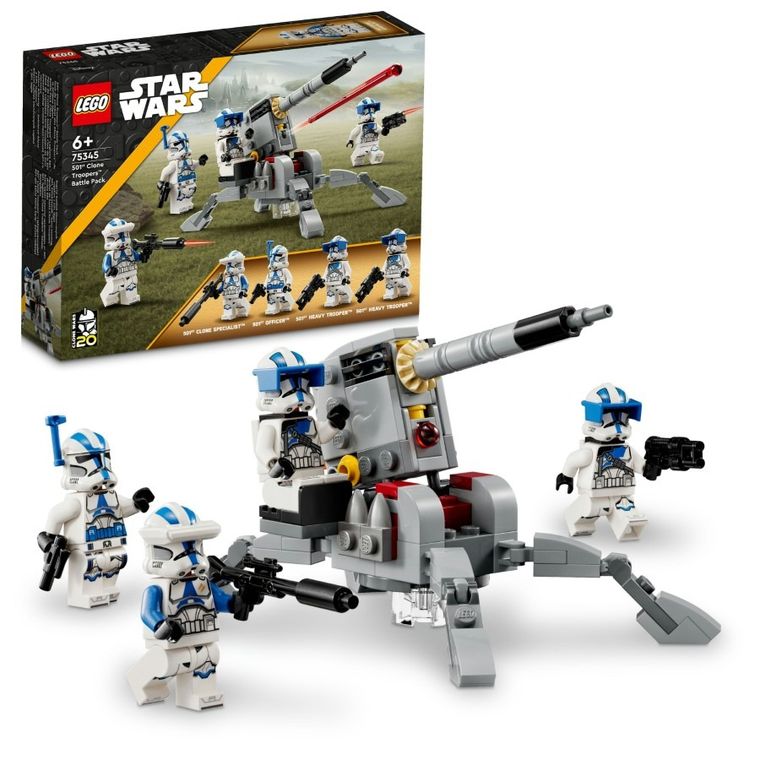 LEGO Star Wars, Pachet de lupta Clone Troopers divizia 501, 75345