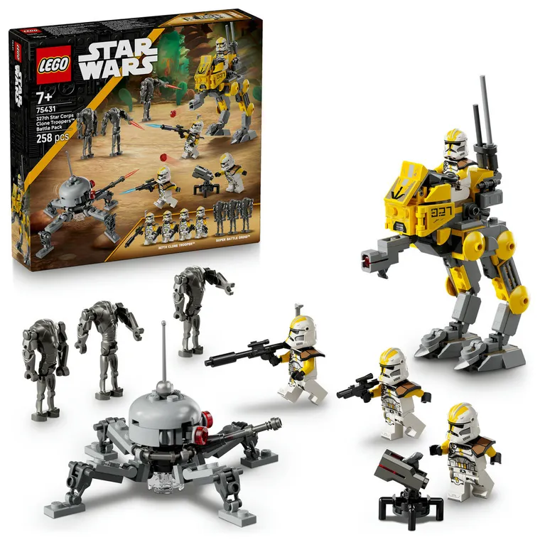 LEGO Star Wars, Pachet de lupta Soldati clona din unitatea stelara 327, 75431