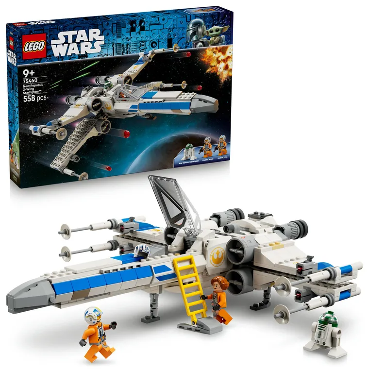 LEGO Star Wars, X-Wing Starfighter al Noii Republici, 75460