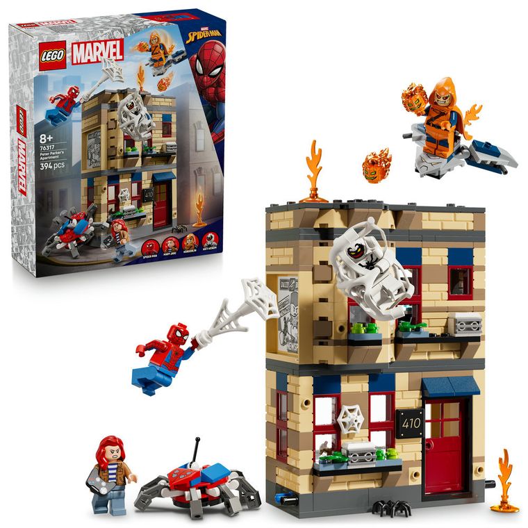 LEGO Super Heroes, Apartamentul lui Peter Parker, 76317