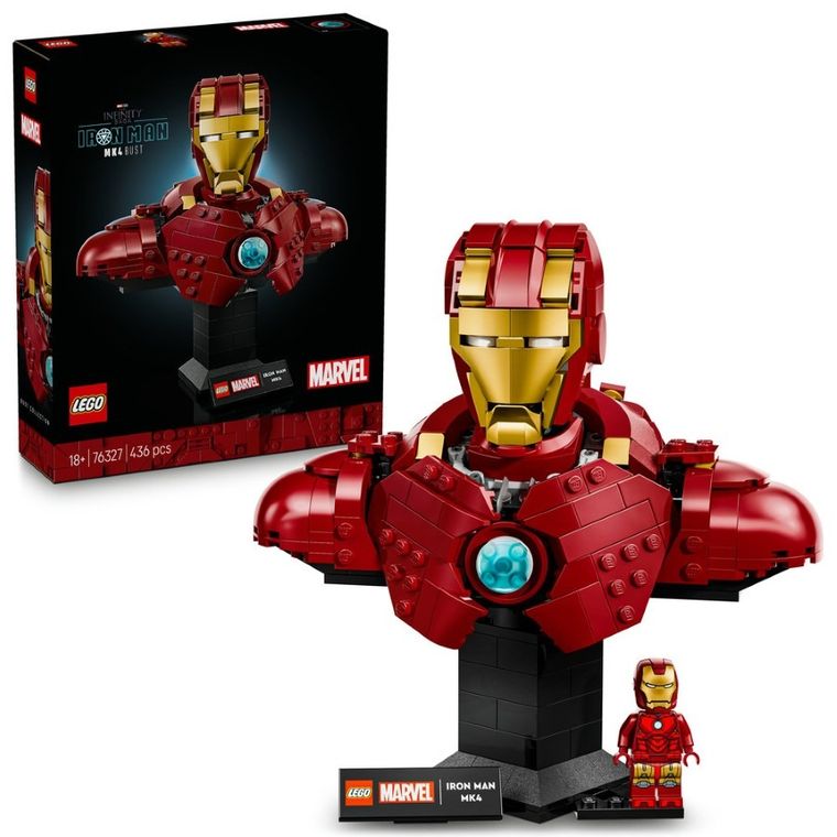 LEGO Super Heroes, Bust Iron Man MK4, 76327