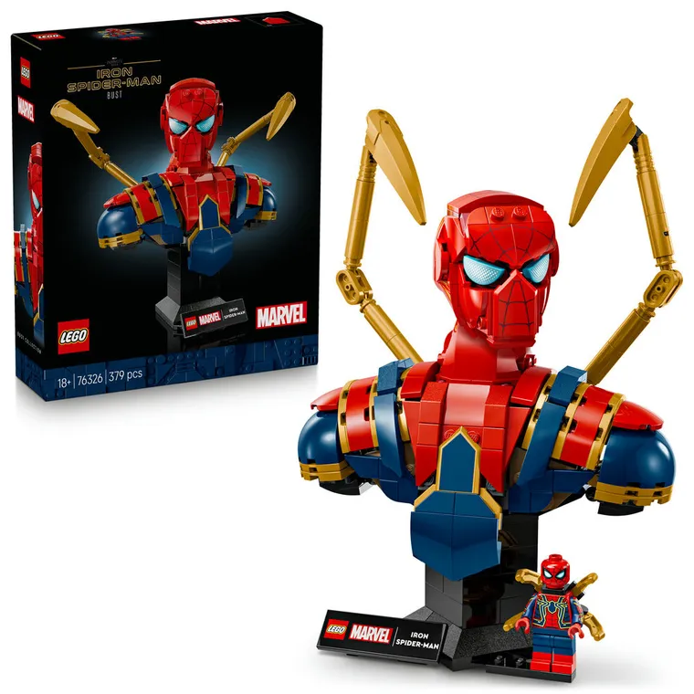 LEGO Super Heroes, Bustul lui Iron Spider-Man, 76326