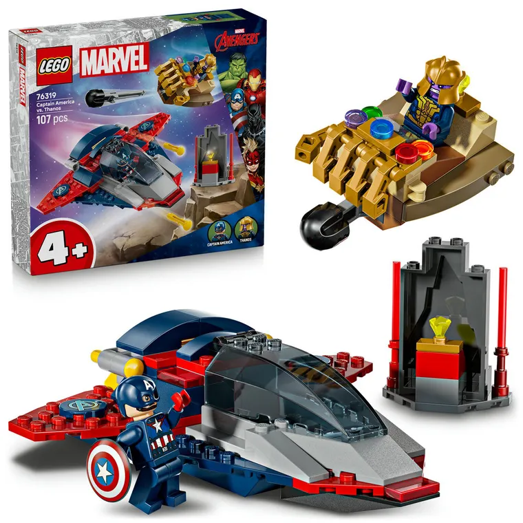 LEGO Super Heroes, Capitanul America vs Thanos, 76319