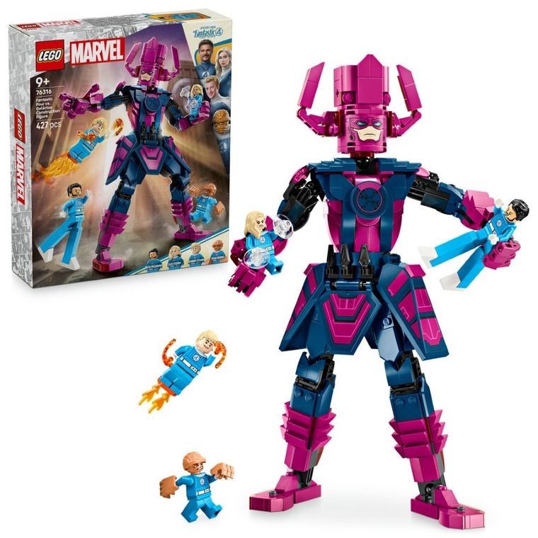 LEGO Super Heroes, Figurina de constructie Cei patru fantastici vs. Galactus, 76316