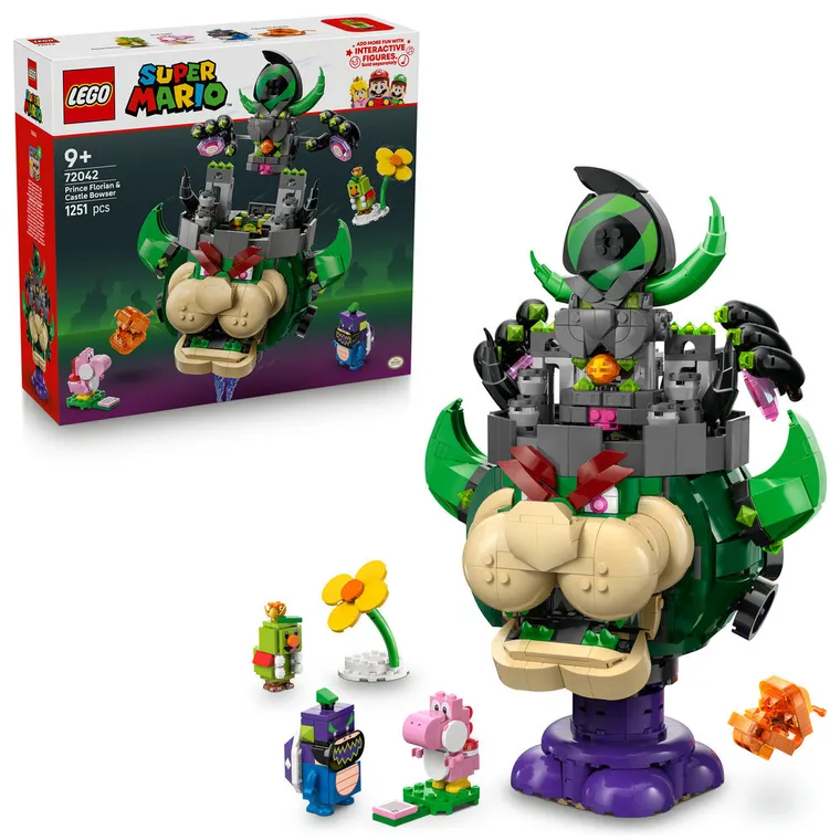 LEGO Super Mario, Prince Florian si Castle Bowser, 72042