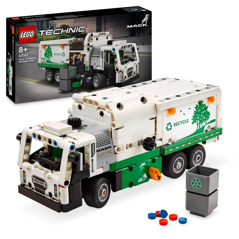 LEGO Technic, Autogunoiera Mack LR Electric, 42167