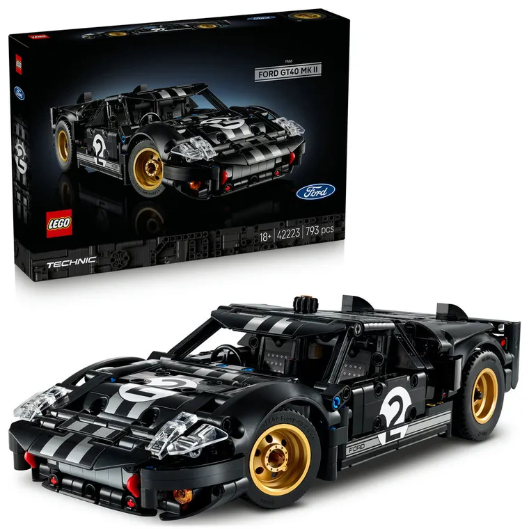 LEGO Technic, Masina de curse 1966 Ford GT40 MKII, 42223