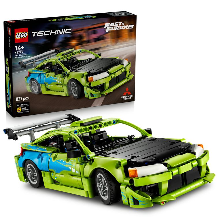 LEGO Technic, Masina Mitsubishi Eclipse din Fast and Furious, 42229
