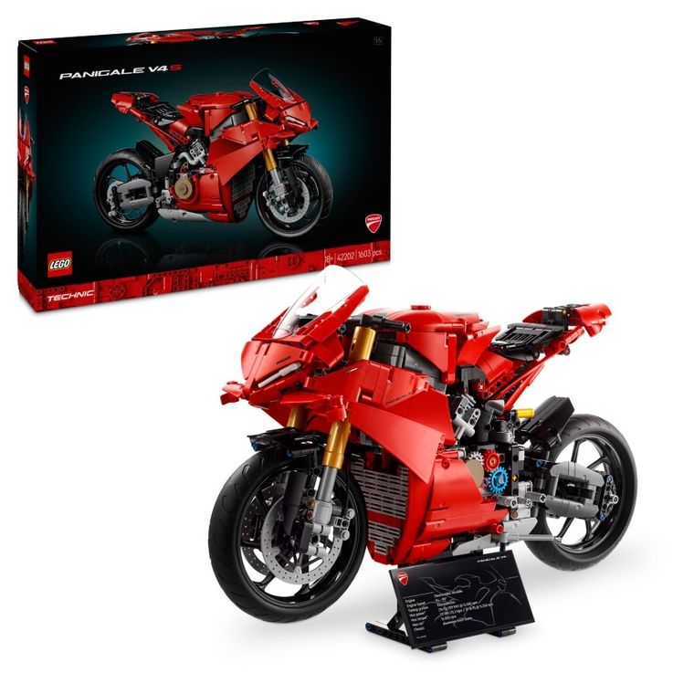 LEGO Technic, Motocicleta Ducati Panigale V4 S, 42202