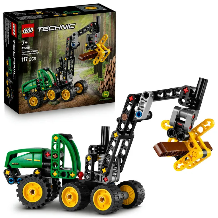 LEGO Technic, Utilaj de taiat si stivuit copaci John Deere 1470H, 42218