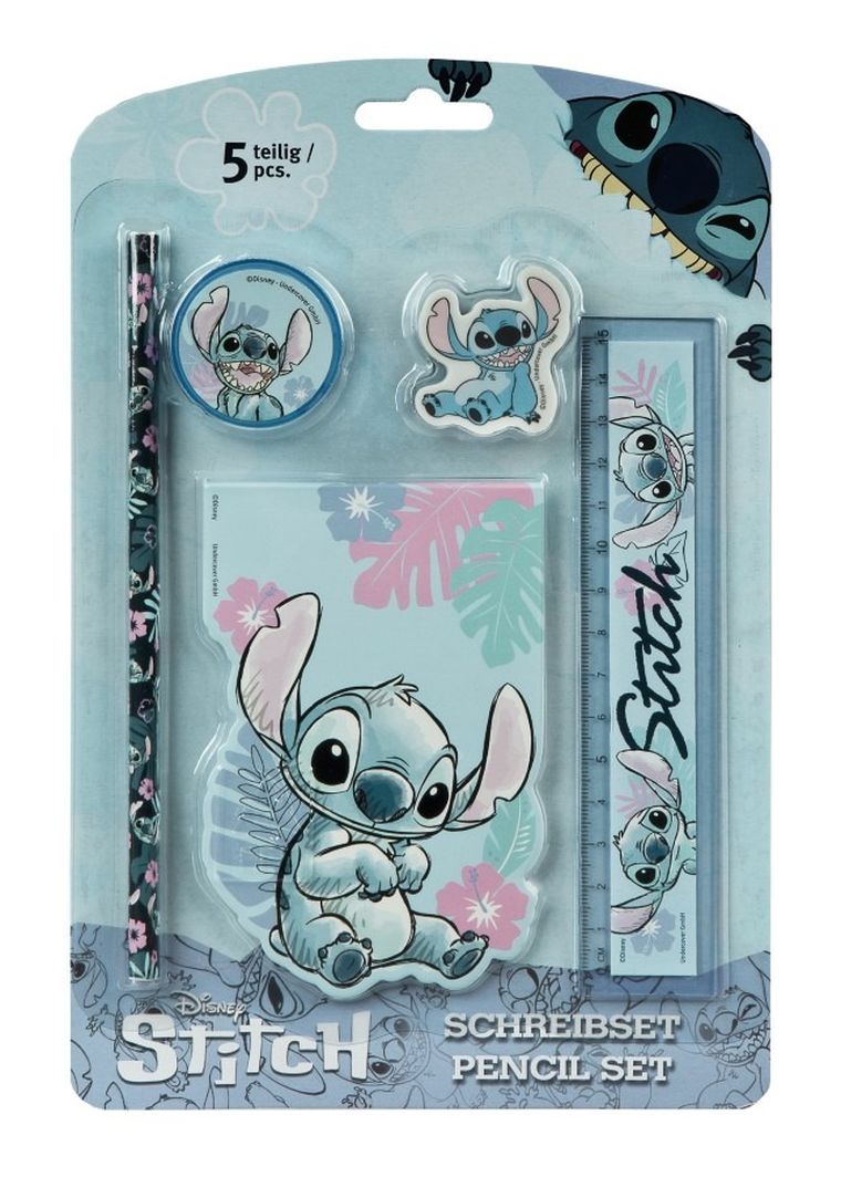Lilo si Stitch, set de scris, 5 elemente