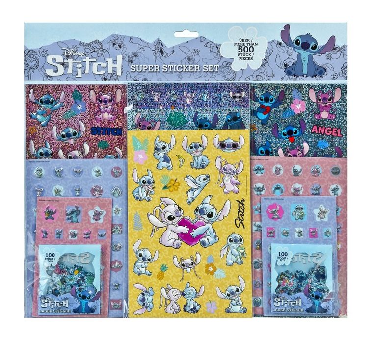 Lilo si Stitch, super set de autocolante