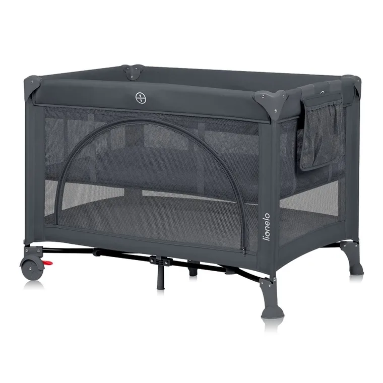 Lionelo, Laura, patut de volaj compact 2in1, Grey Concrete