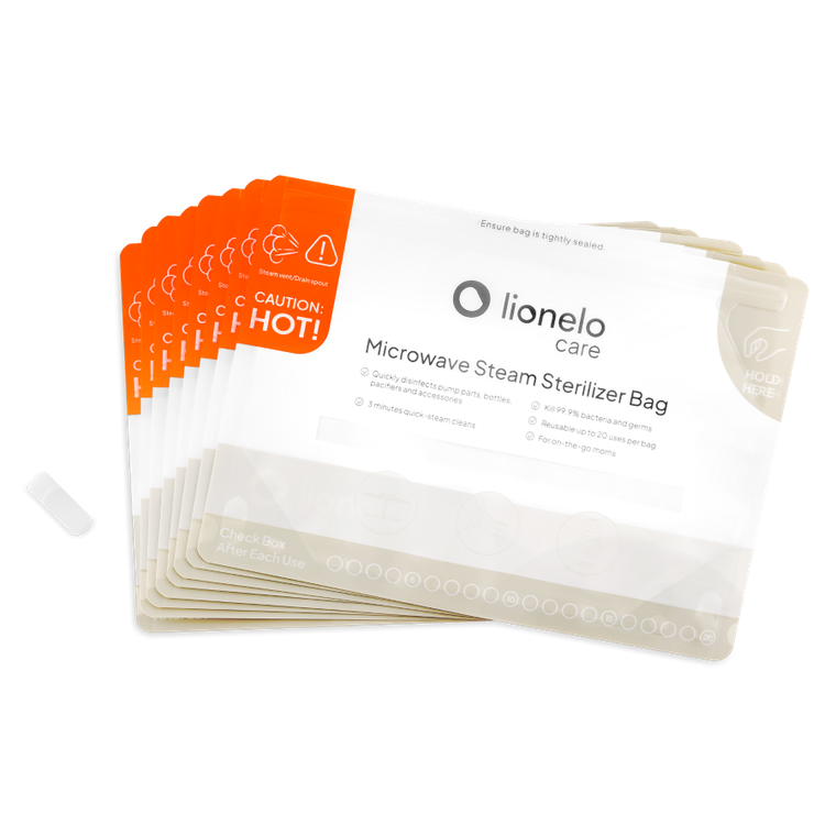 Lionelo, Thermobag, pungi de sterilizare la microunde, 8 buc.