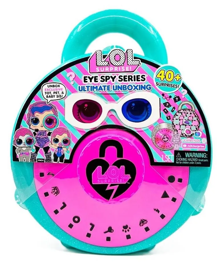 L.O.L. Surprise, Eye Spy Ultimate Unboxing, set de joaca cu papusi si accesorii