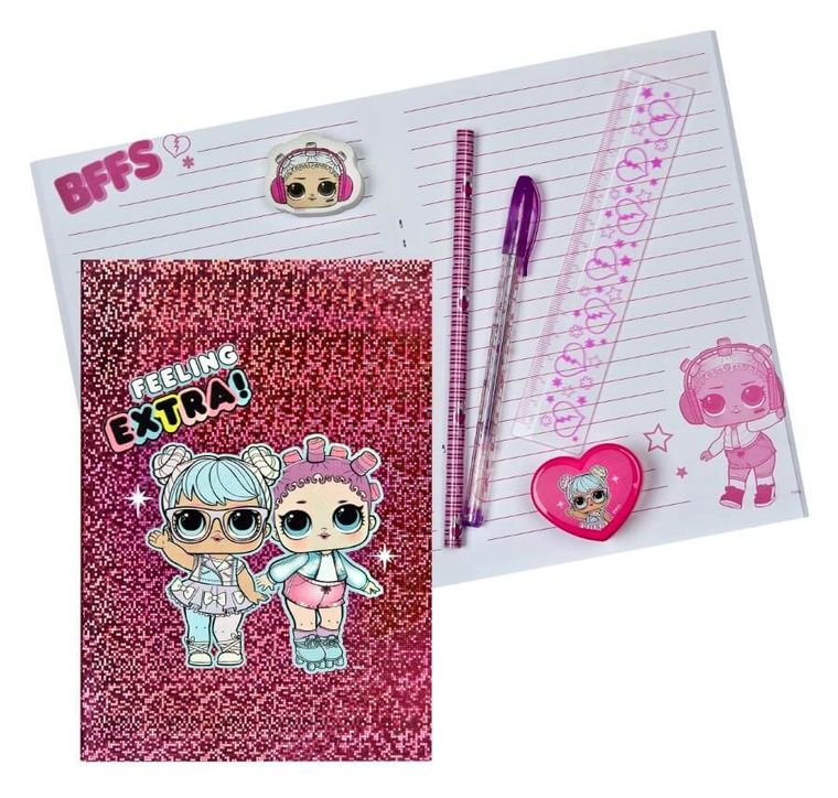 L.O.L. Surprise, set pentru notite, 7 buc.