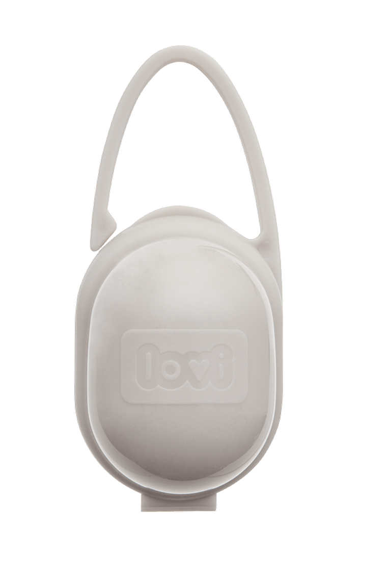 LOVI, Cutie suzeta bej, 0 m+