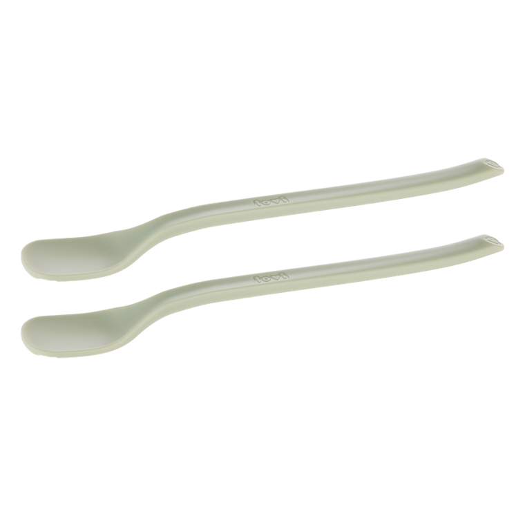 Lovi, lingura de hranire, Pistachio, 2 buc.