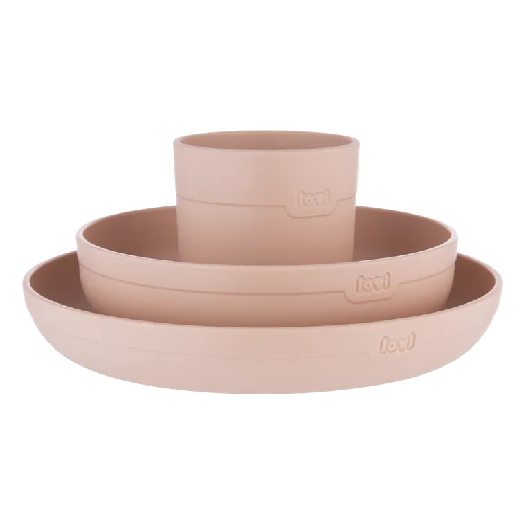 Lovi, set de vase si cana, Nude