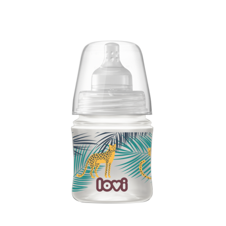 Lovi, Trends, Jungle Vibes, biberon de lapte cu tetina, 120 ml