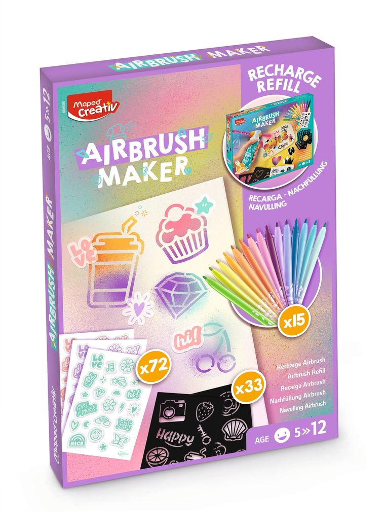 Maped Creativ, Airbrush Maker, set de rezerve