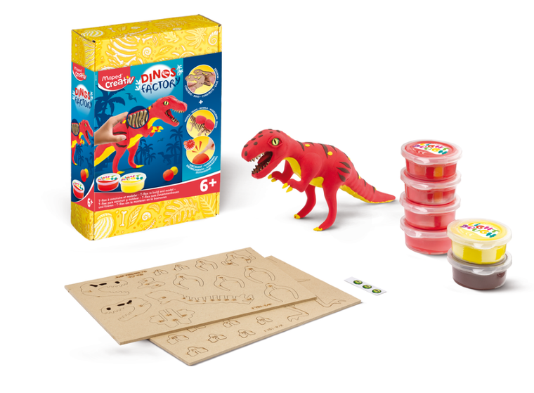 Maped Creativ, Fabrica de Dinozauri, plastilina