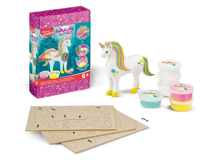 Maped Creativ, Fabrica de Unicorni, plastilina